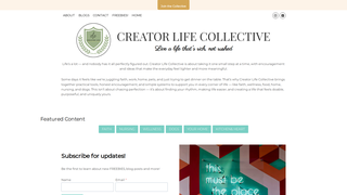 Thumbnail of thecreatorlifecollective.com