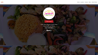 Thumbnail of mariascocinamexicanamossbluff.com