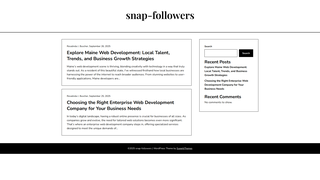Thumbnail of snap-followers.com