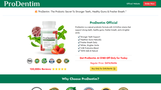 Thumbnail of prodentimms.com