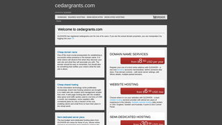 Thumbnail of cedargrants.com