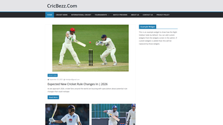 Thumbnail of cricbezz.com