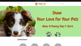 Thumbnail of pawsytees.com