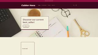 Thumbnail of cahiernova.com