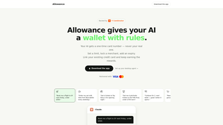 Screenshot of useallowanceai.com
