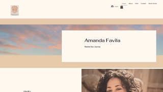 Thumbnail of amandafavila.com