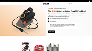 Thumbnail of grizly-tools.com