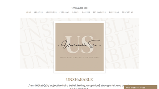 Thumbnail of unshakableshe.com