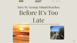 Thumbnail of savestgeorgebeach.com