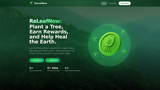 Screenshot of releafnow.com