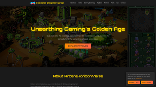 Thumbnail of arcanehorizonverse.com