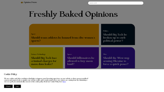 Thumbnail of opinionearth.com