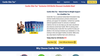 Thumbnail of buycardioslimtea.com