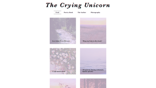 Thumbnail of thecryingunicorn.com