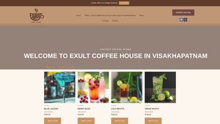 Thumbnail of exultcoffeehouse.com