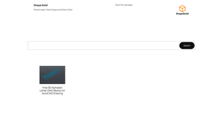 Thumbnail of shapesolid.com