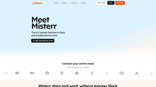 Screenshot of misterr.ai