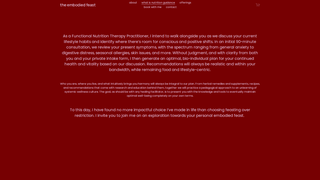 Thumbnail of theembodiedfeast.com