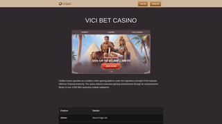 Thumbnail of vici-betcasino.com