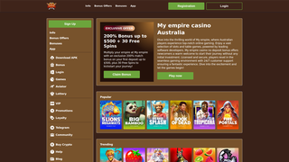 Thumbnail of myempirecasinoaustralia.com
