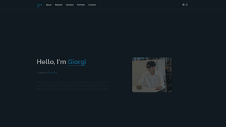 Thumbnail of dzabakhidze.com