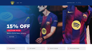 Thumbnail of socceroutfitstore.com