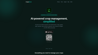 Screenshot of cropsbook.app