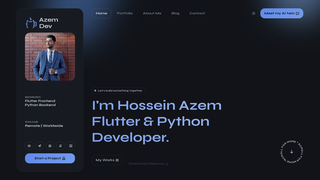 Thumbnail of azemdev.com