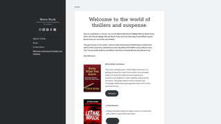 Thumbnail of steverushauthor.com