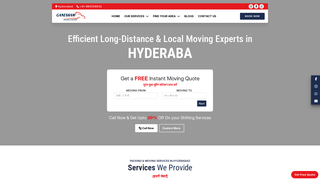 Thumbnail of ganeshampackersandmovers.com