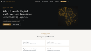 Screenshot of legacymarketcapital.com