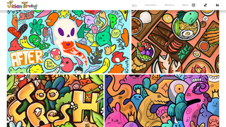 Screenshot of jasontruongart.com