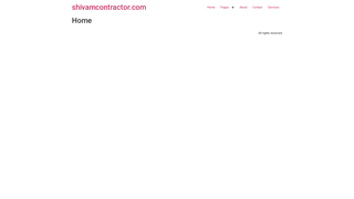Thumbnail of shivamcontractor.com