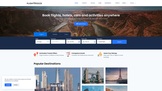 Thumbnail of flightbreeze.com