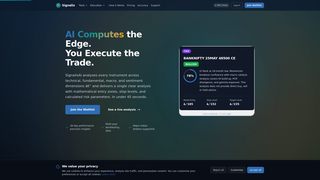 Screenshot of signalixai.com