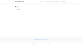 Thumbnail of manroutine.com