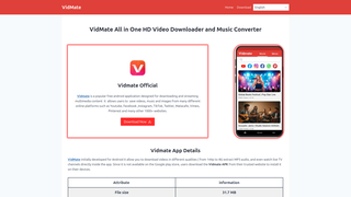 Thumbnail of vidmateget.com