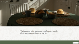 Thumbnail of the-living-table.com