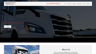 Screenshot of thelustrucking.com