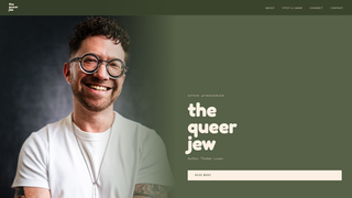 Screenshot of thequeerjew.com