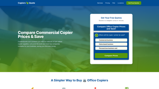 Thumbnail of copiersquote.com