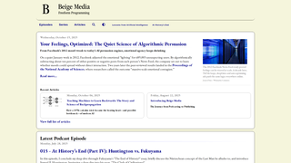 Thumbnail of beigemedia.org