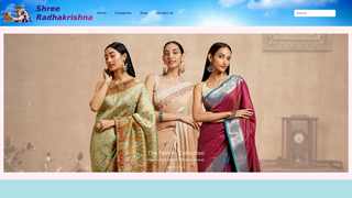 Thumbnail of shreeradhakrishnasarees.com