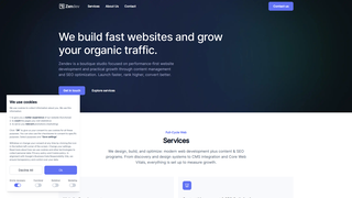Thumbnail of zendevtech.com