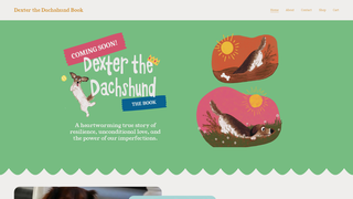 Thumbnail of dexterthedachshundbook.com