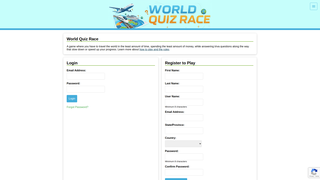 Thumbnail of worldquizrace.com
