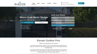 Thumbnail of elevateoutdoorpros.com