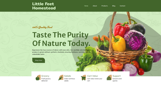 Thumbnail of littlefeethomestead.com