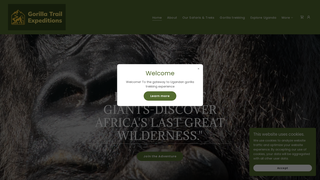 Thumbnail of gorillatrailexpeditions.com