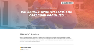 Thumbnail of ttmhvacsolutions.com